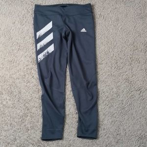 (P) Adidas Women leggings Carpi running aeroready sports training sz M
